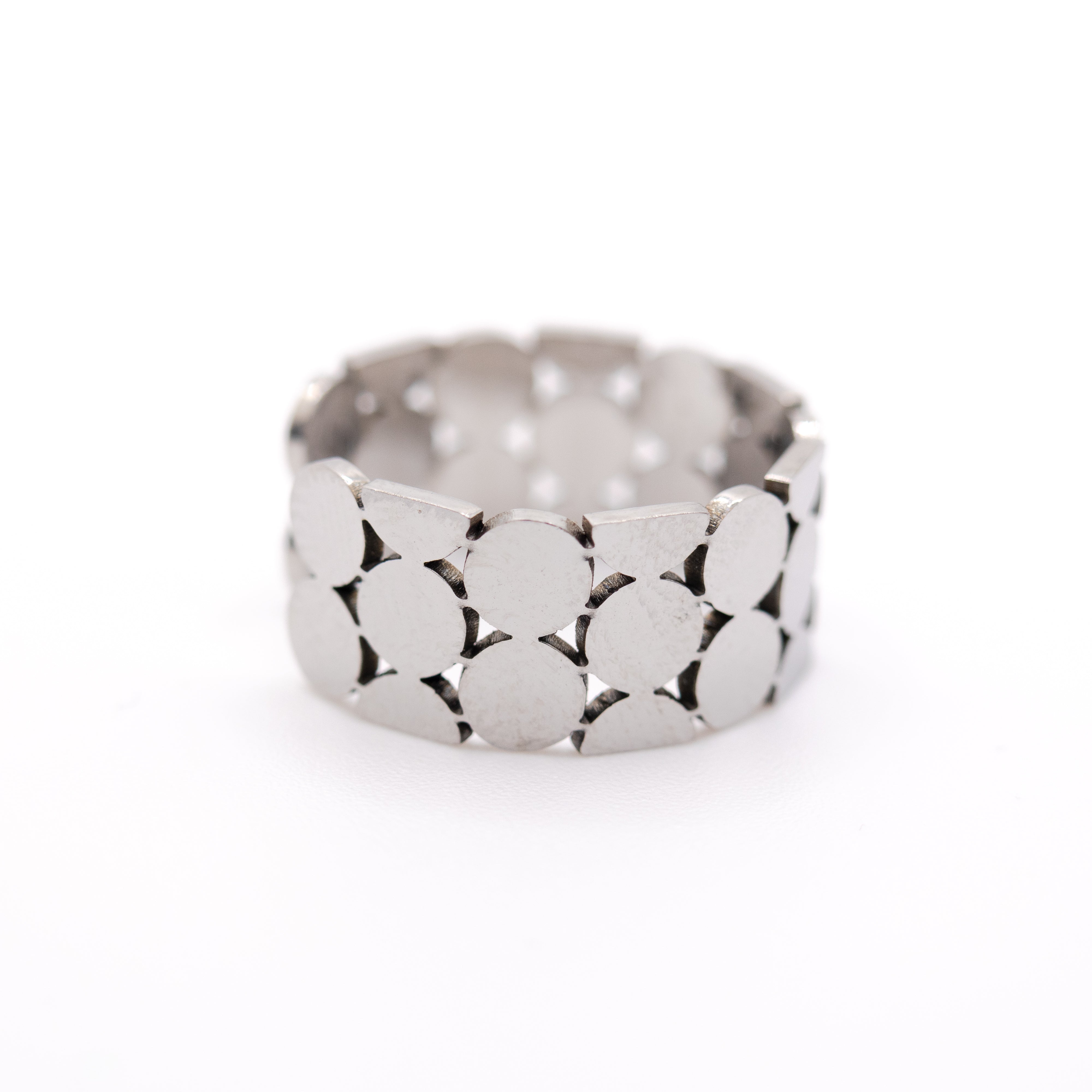 Bague Ajustable Stenna  – Acier inoxydable doré et argenté - Mineky Paris