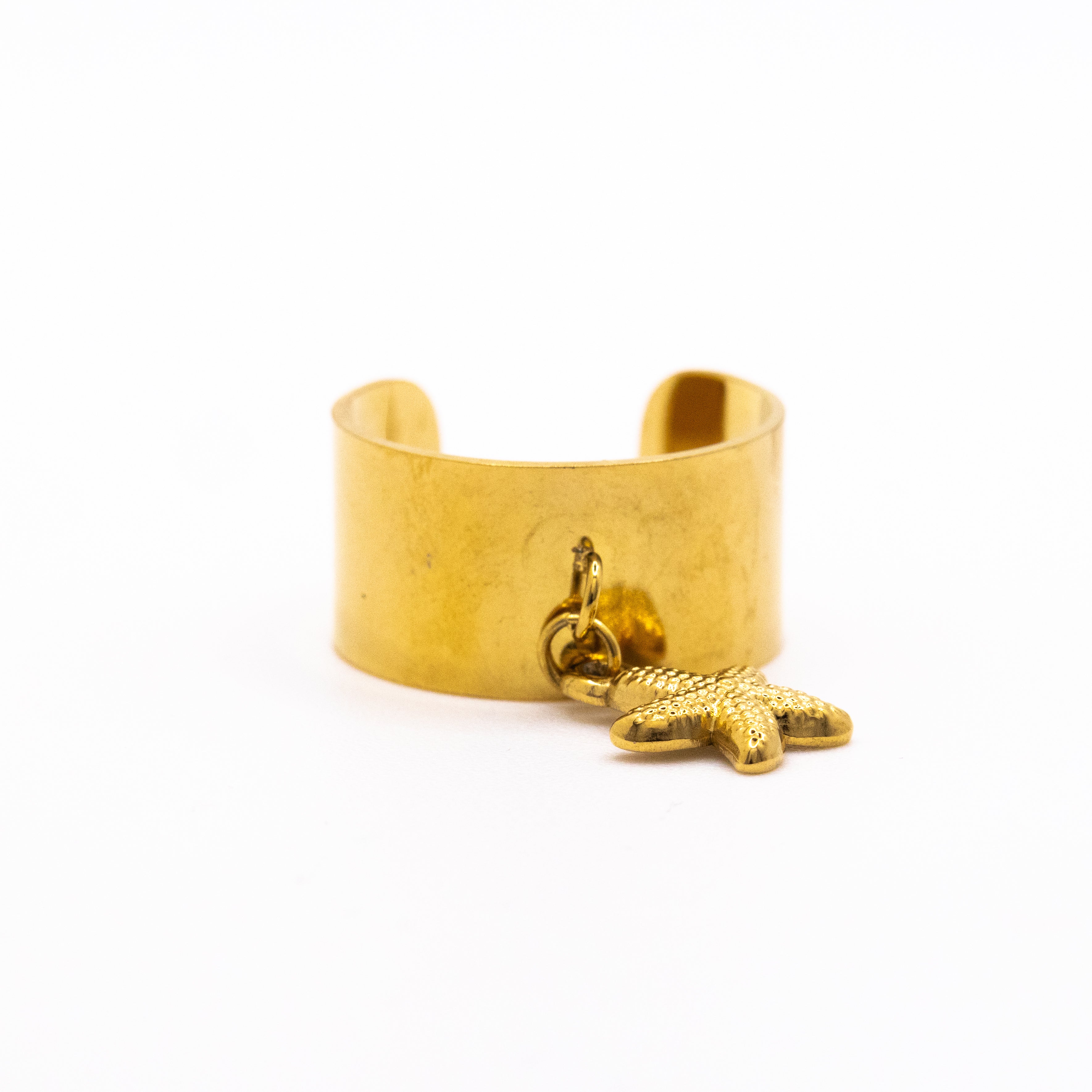 Bague Ajustable Bratz – Acier inoxydable doré - Mineky Paris