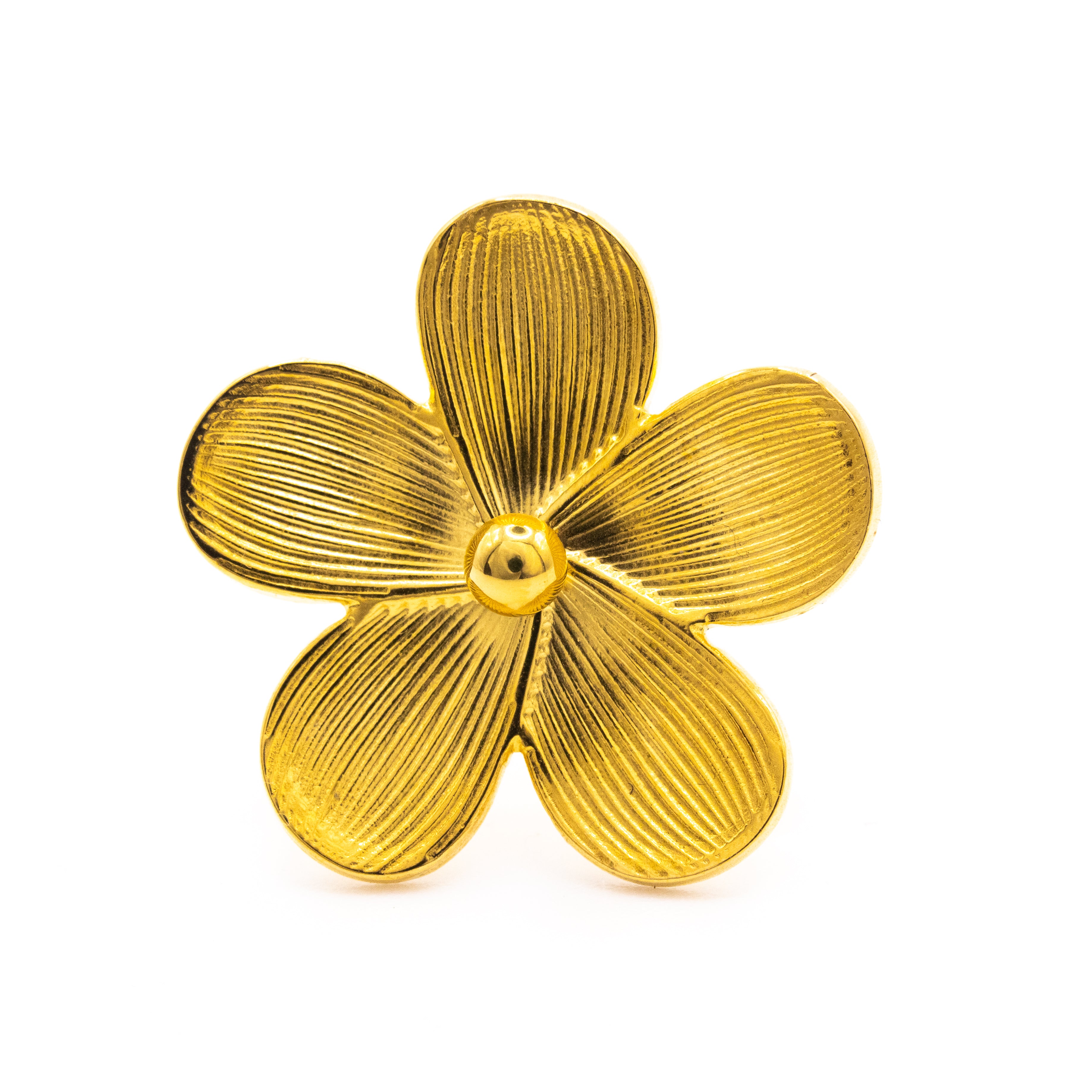 Bague Ajustable Floride  – Acier inoxydable doré et argenté - Mineky Paris