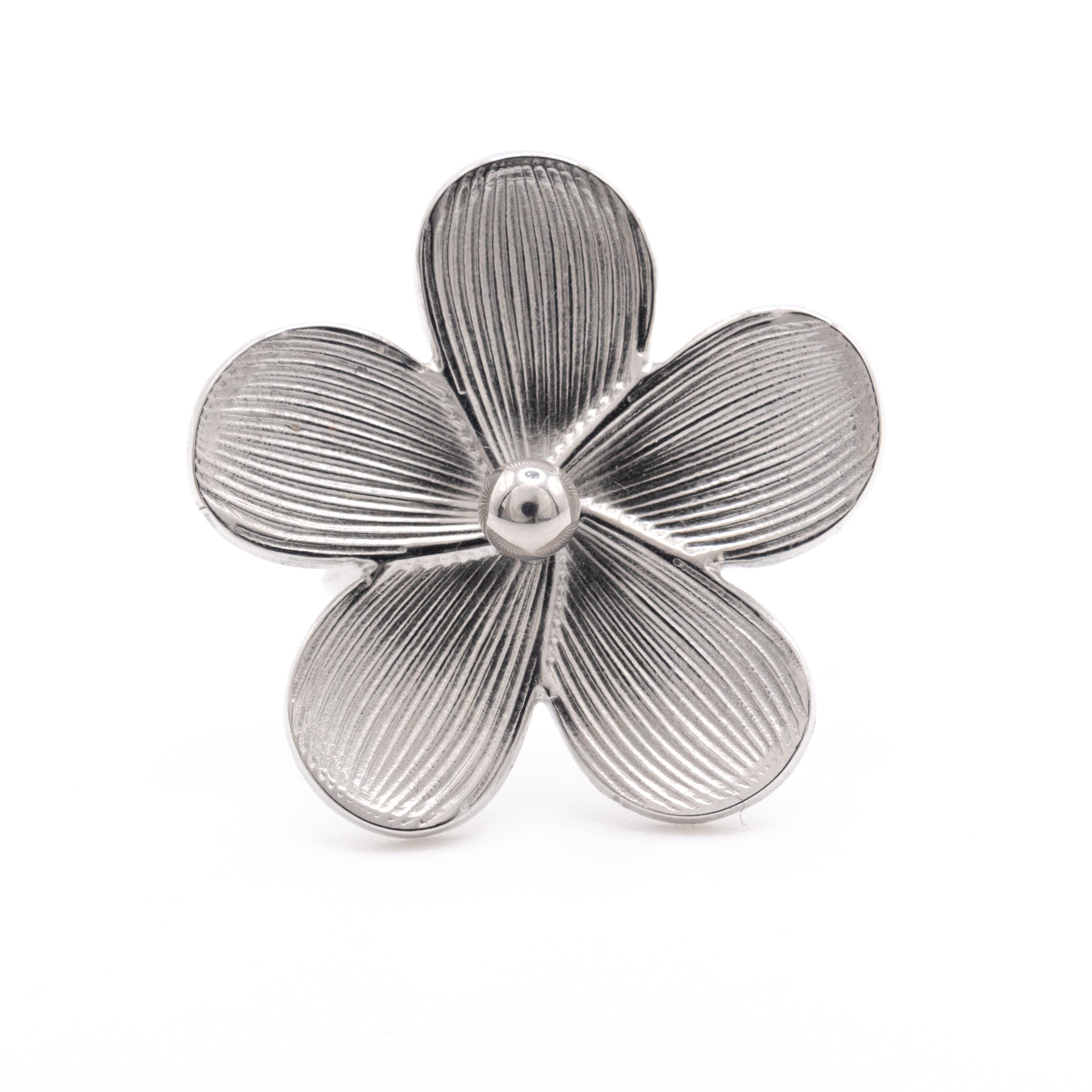 Bague Ajustable Floride  – Acier inoxydable doré et argenté - Mineky Paris