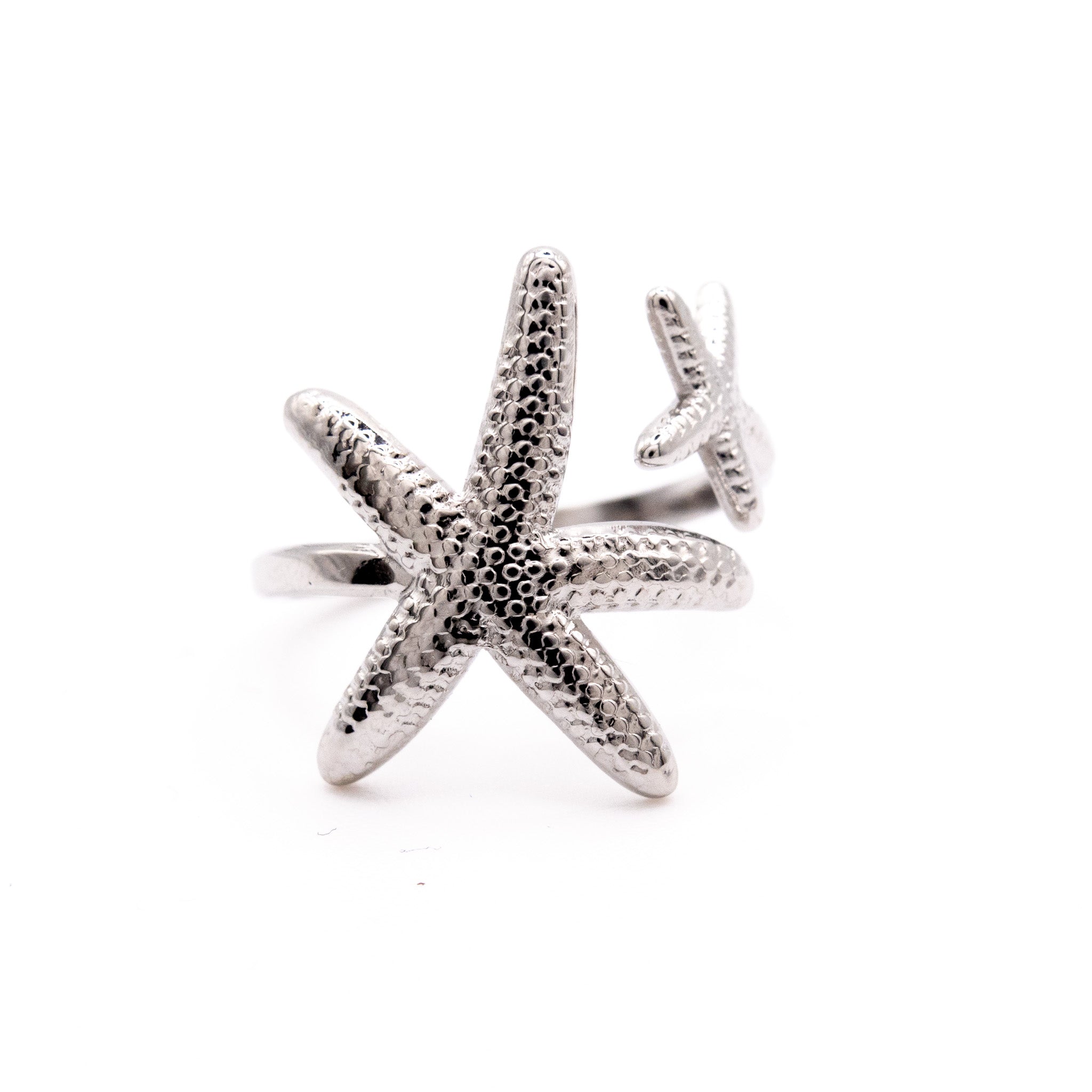 Bague Ajustable Stere  – Acier inoxydable doré et argenté - Mineky Paris