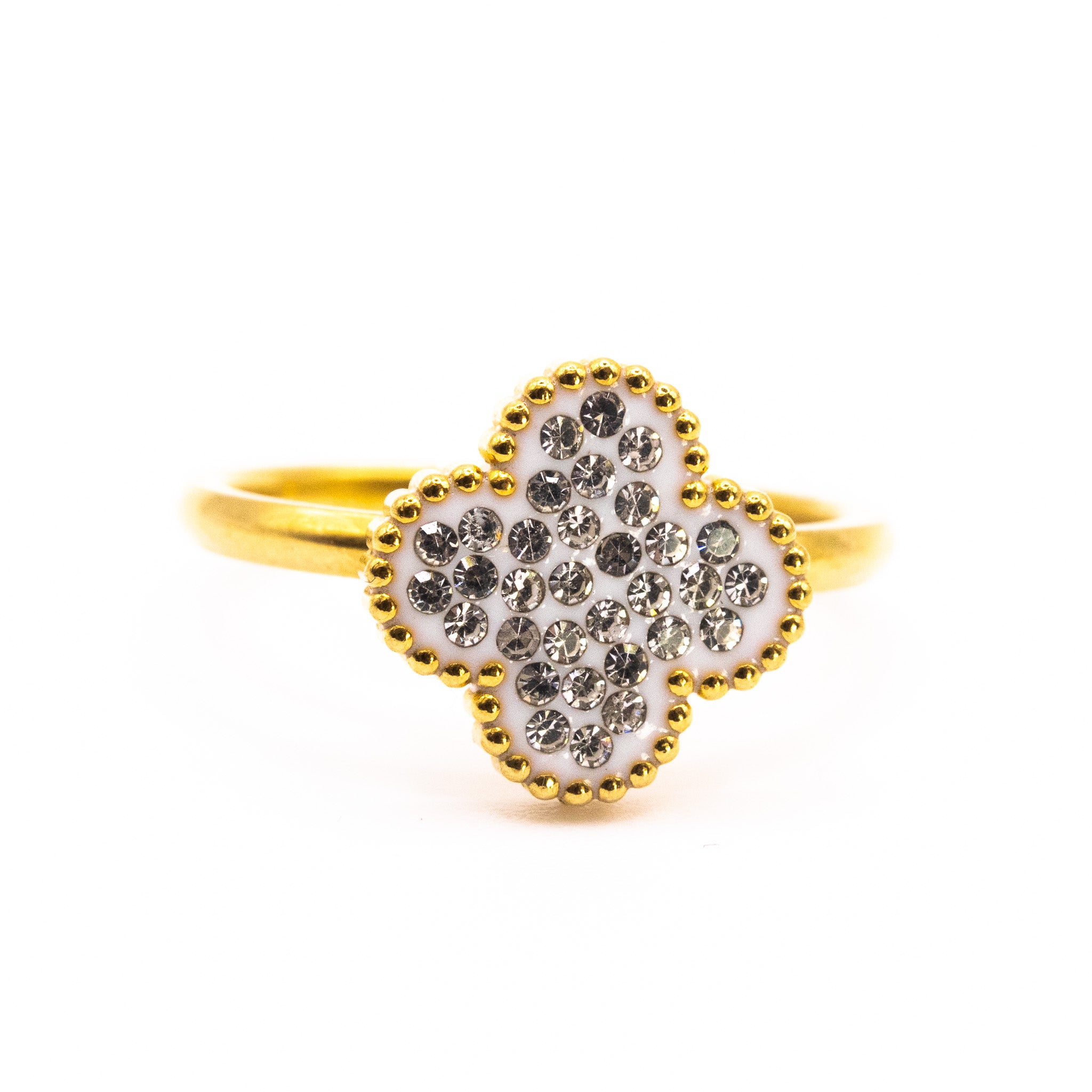 Bague Lee – Acier inoxydable doré - Mineky Paris