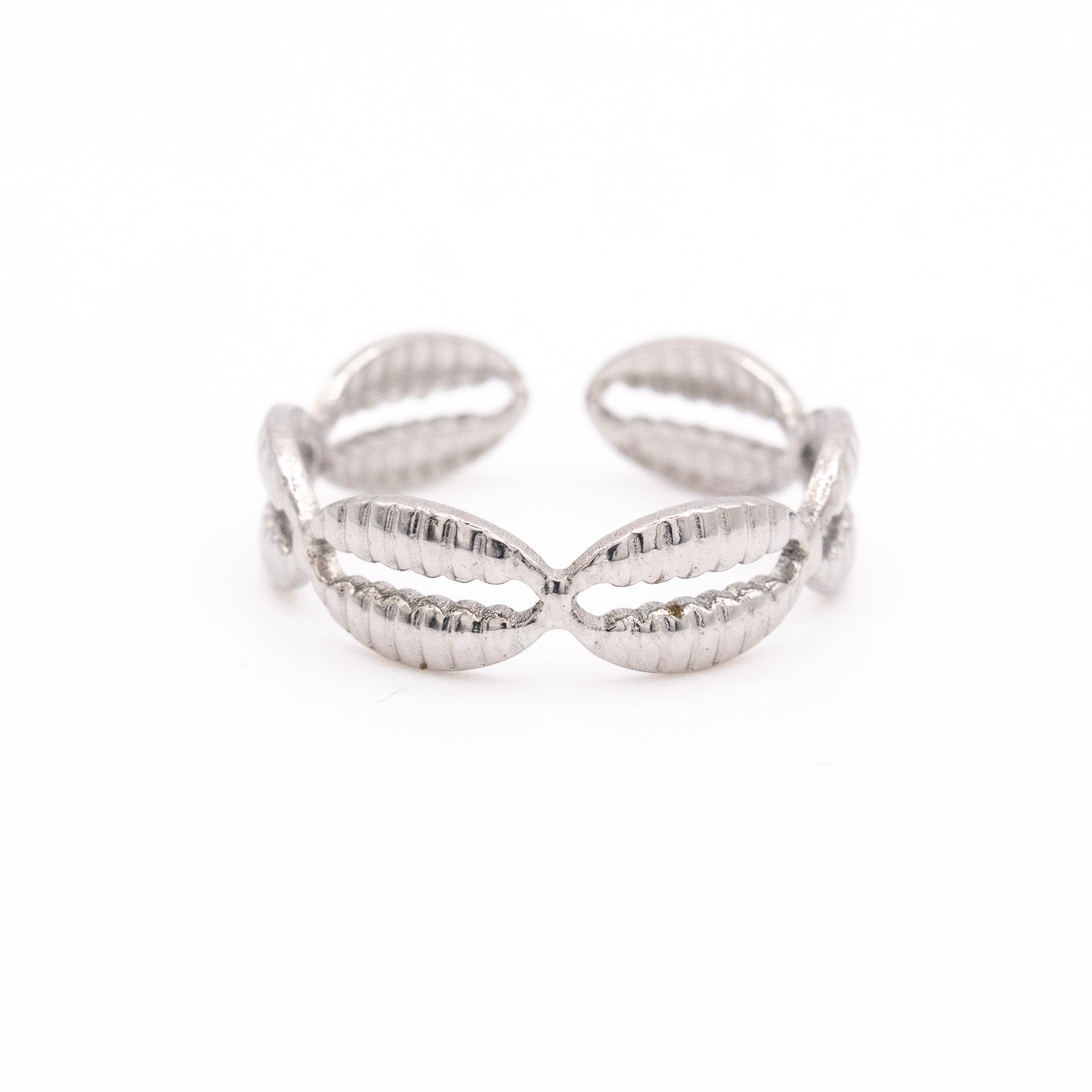 Bague Ajustable Ema – Acier inoxydable doré et argenté - Mineky Paris