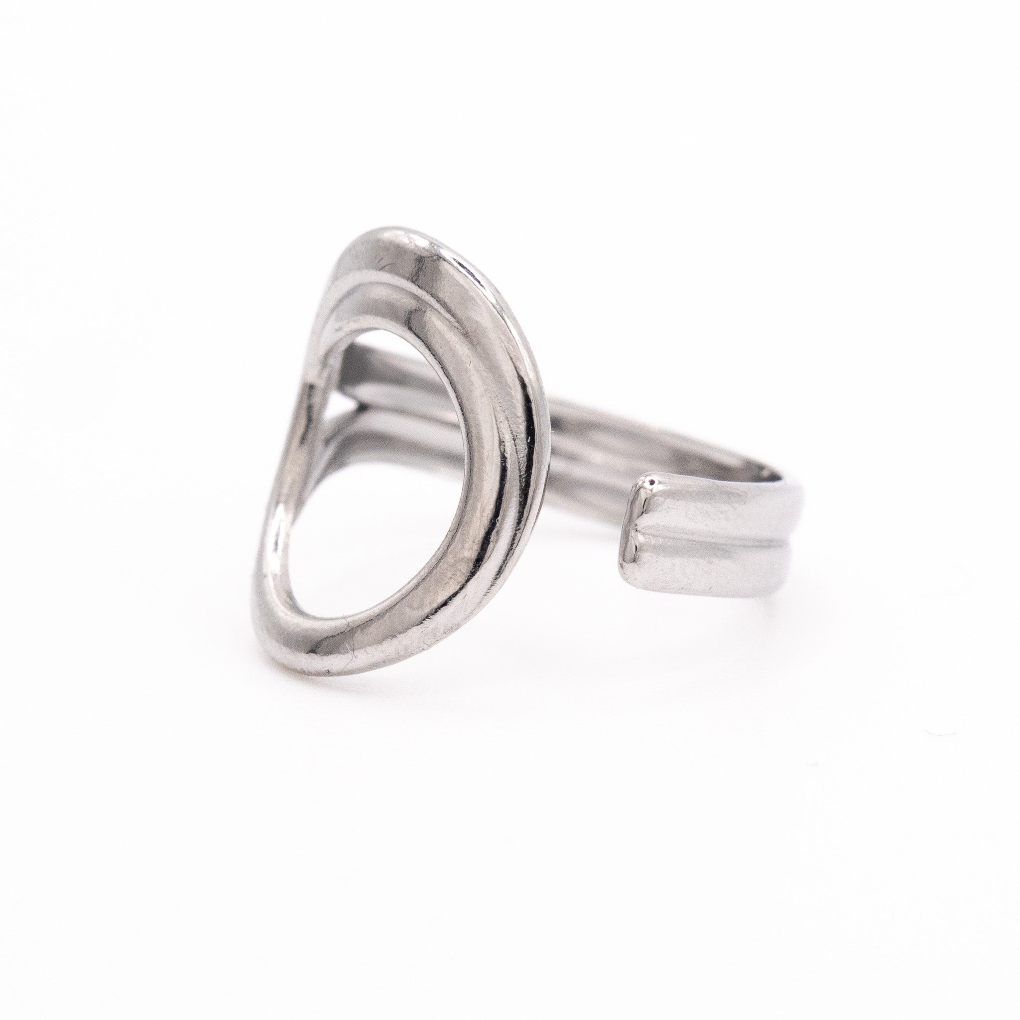 Bague Cenita – Acier inoxydable doré ou argenté - Mineky Paris