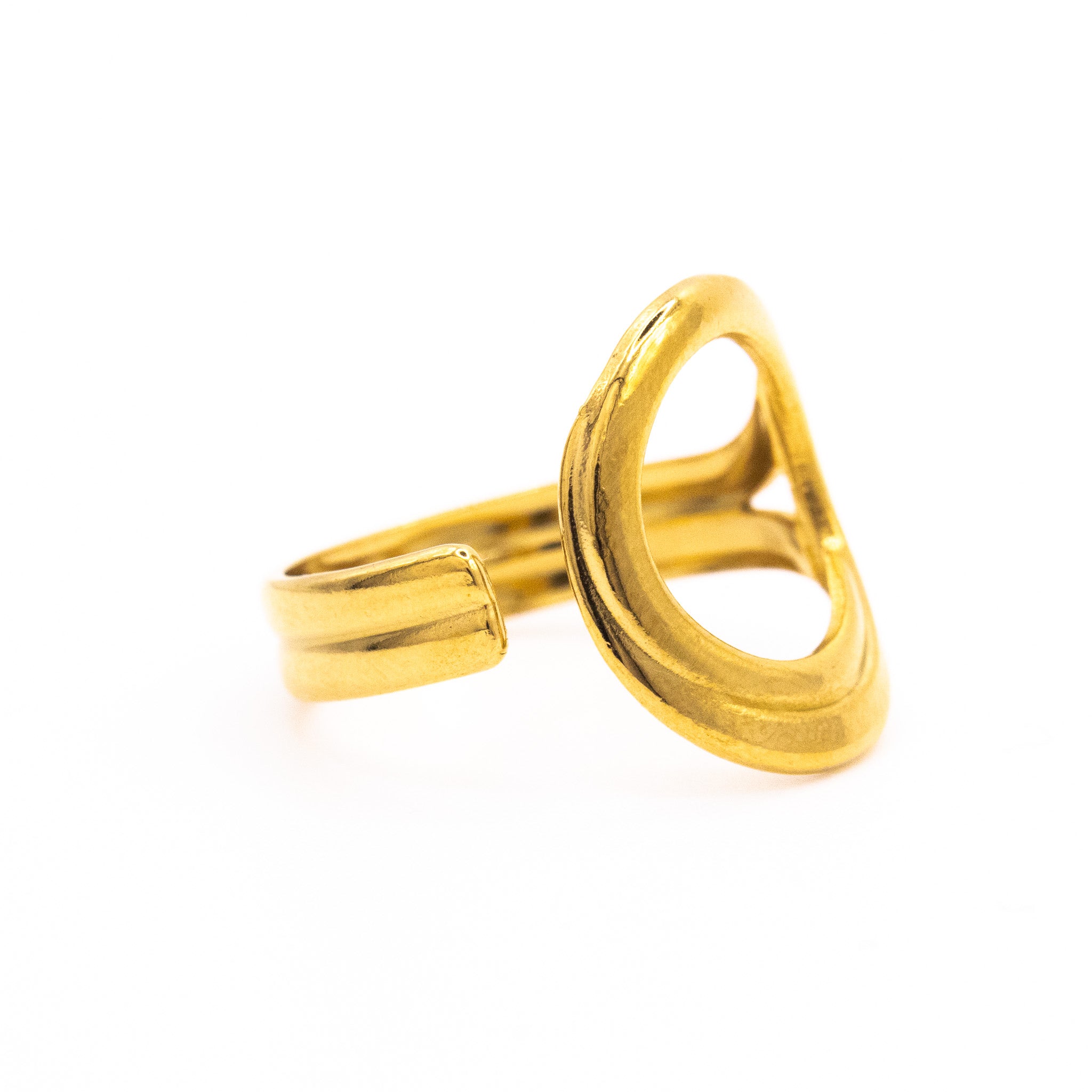 Bague Cenita – Acier inoxydable doré ou argenté - Mineky Paris