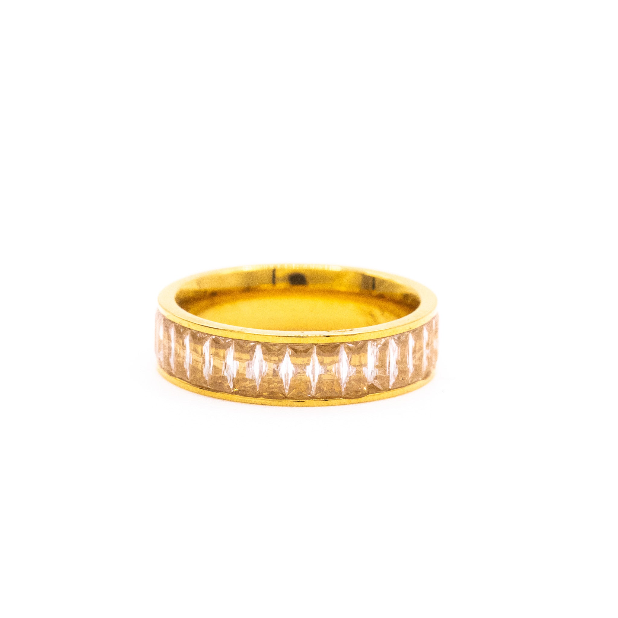 Bague Selena – Acier inoxydable doré - Mineky Paris
