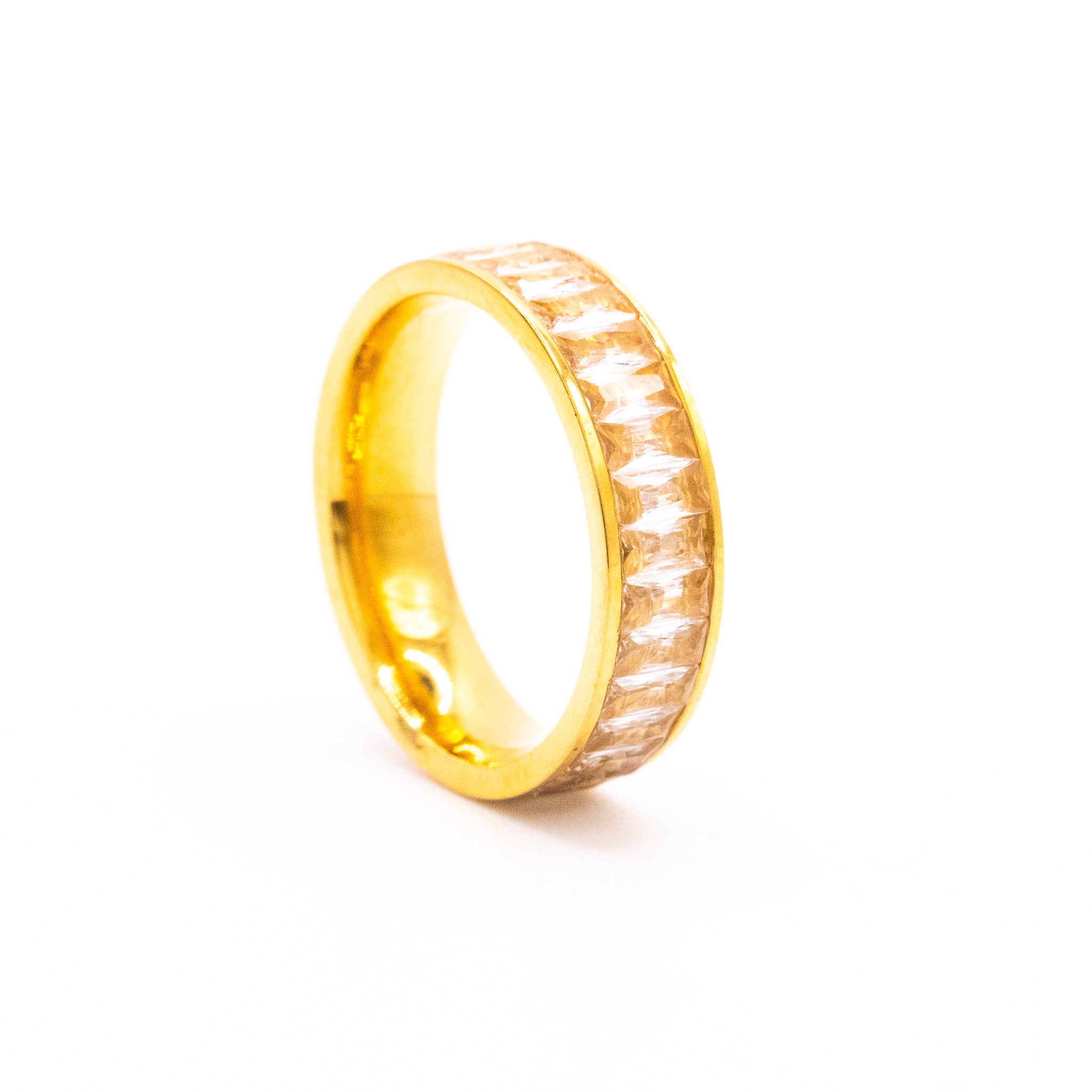 Bague Selena – Acier inoxydable doré - Mineky Paris