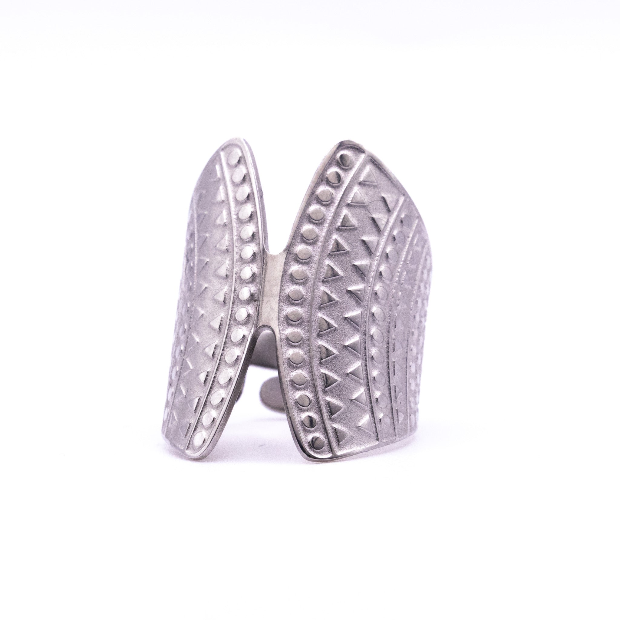 Bague Ajustable Carmen – Acier inoxydable doré et argenté - Mineky Paris