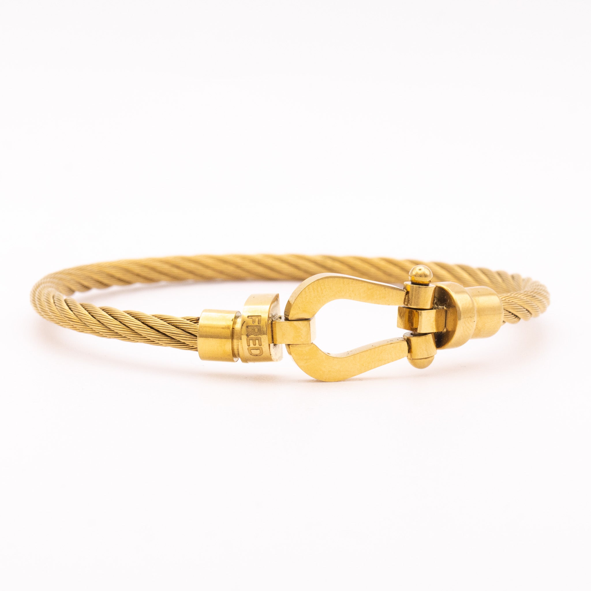 Bracelet Finela – câble torsadé & fermoir griffe - Mineky Paris