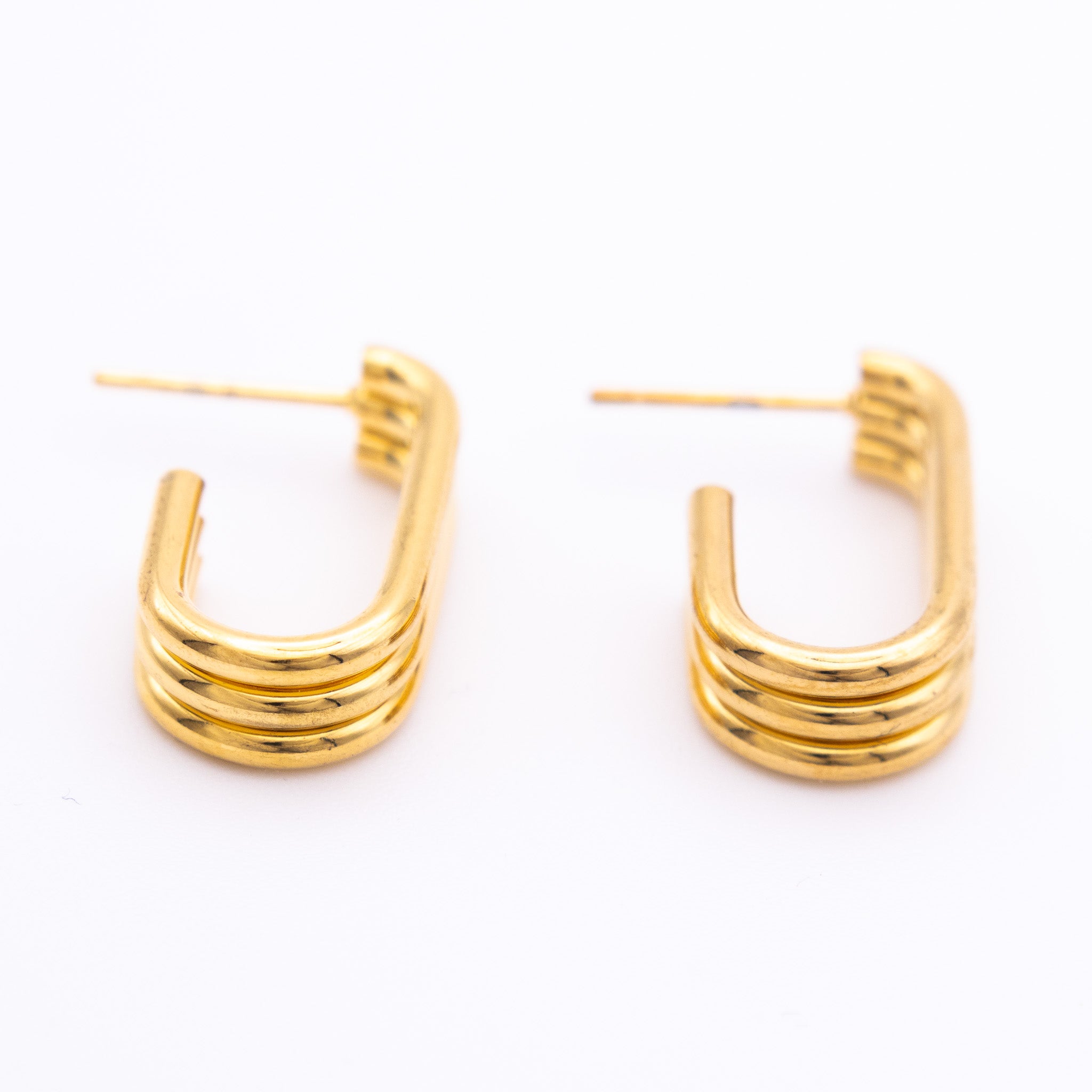 Boucles d’oreilles Mana – mini étoile satinée - Mineky Paris