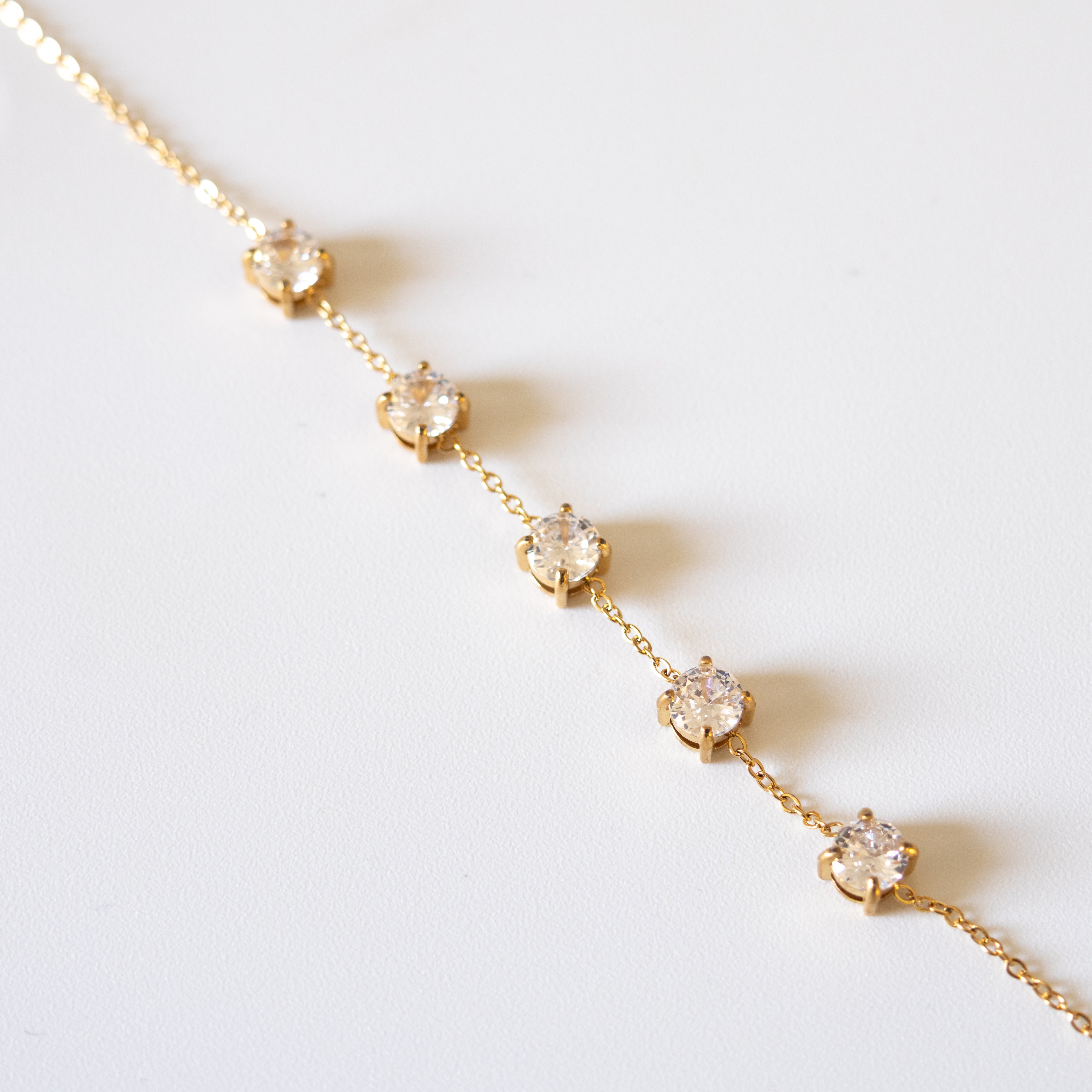 Bracelet Ayman – zircons scintillants - Mineky Paris