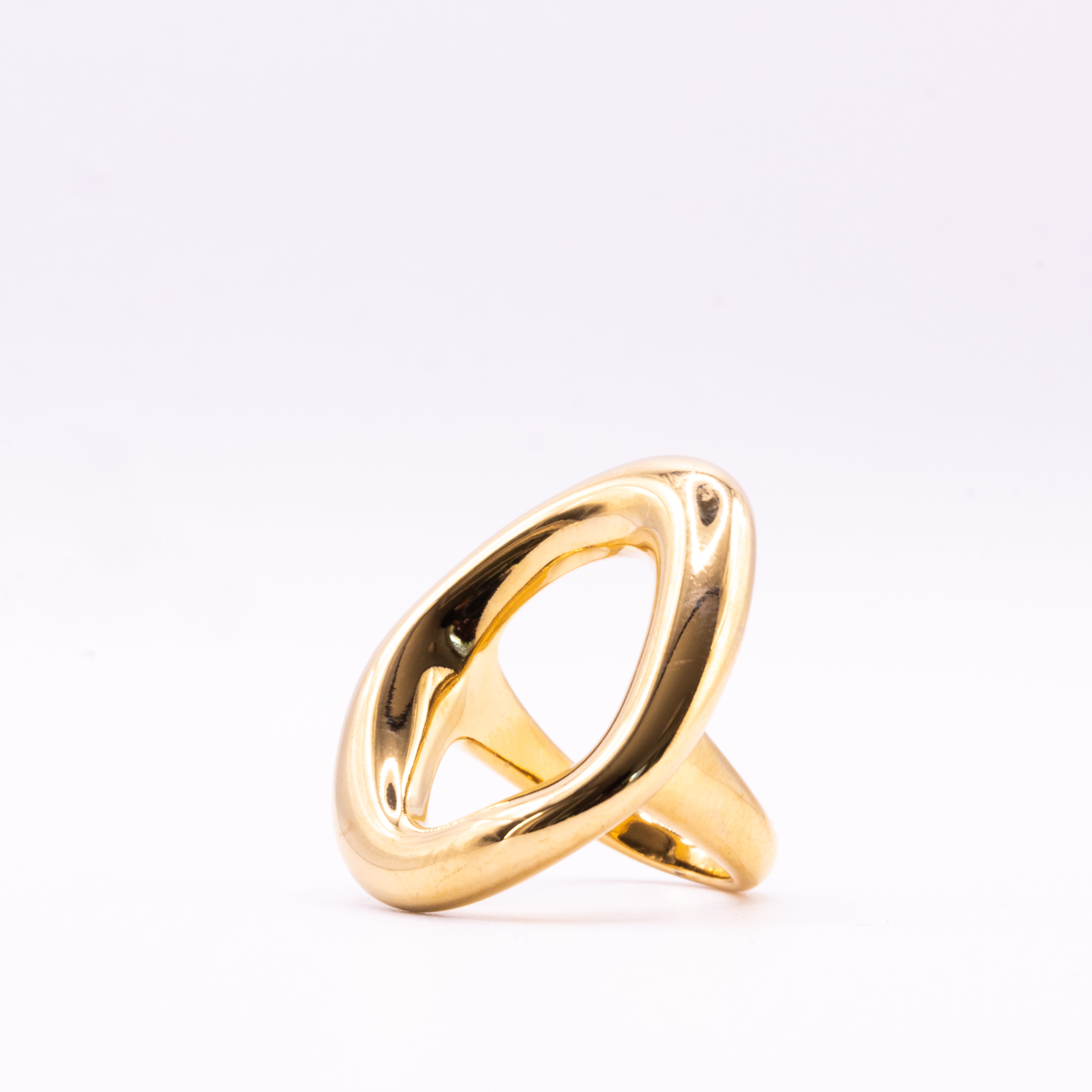 Bague Greta – Acier inoxydable doré - Mineky Paris