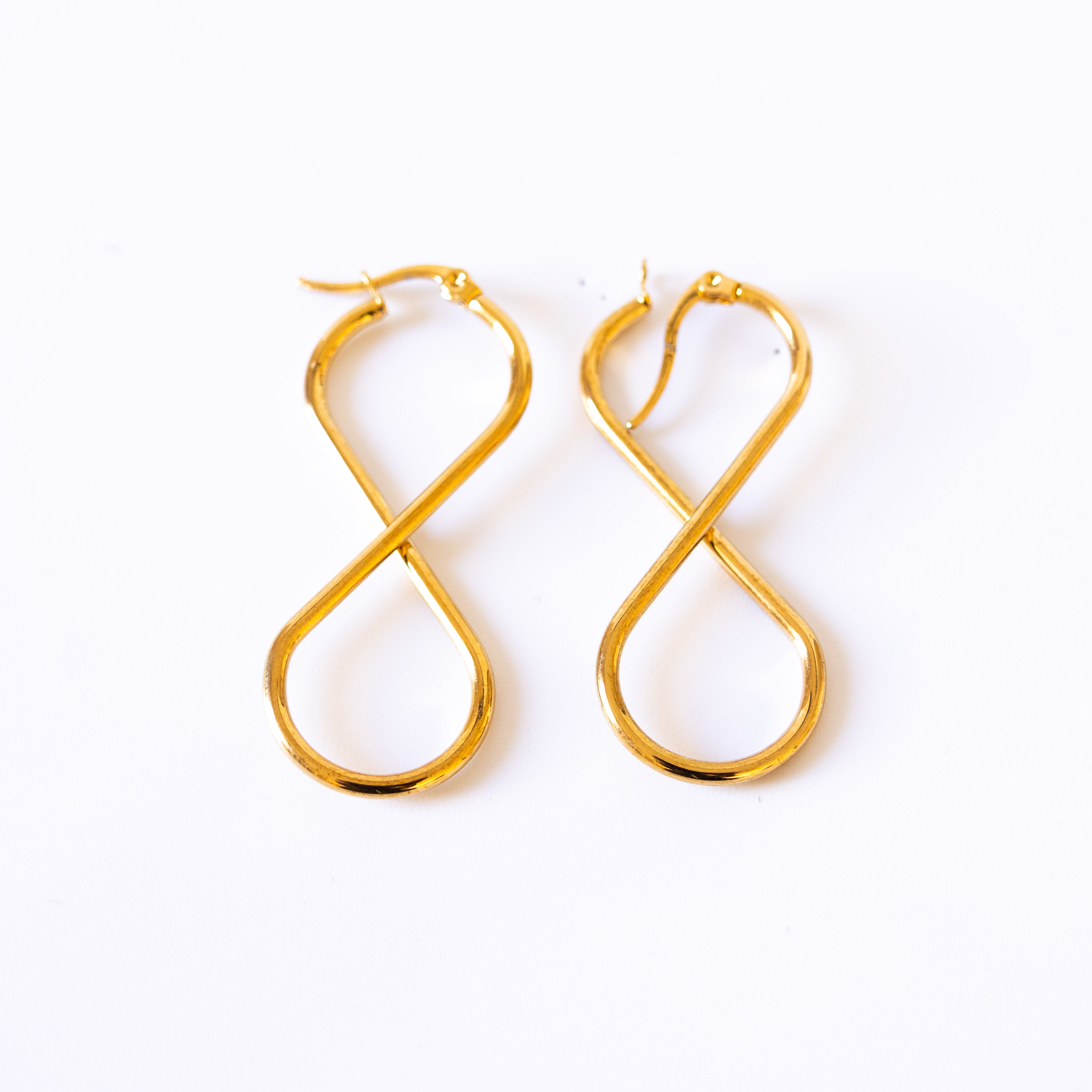 Boucles d’oreilles Tina – motif infini filigrane - Mineky Paris