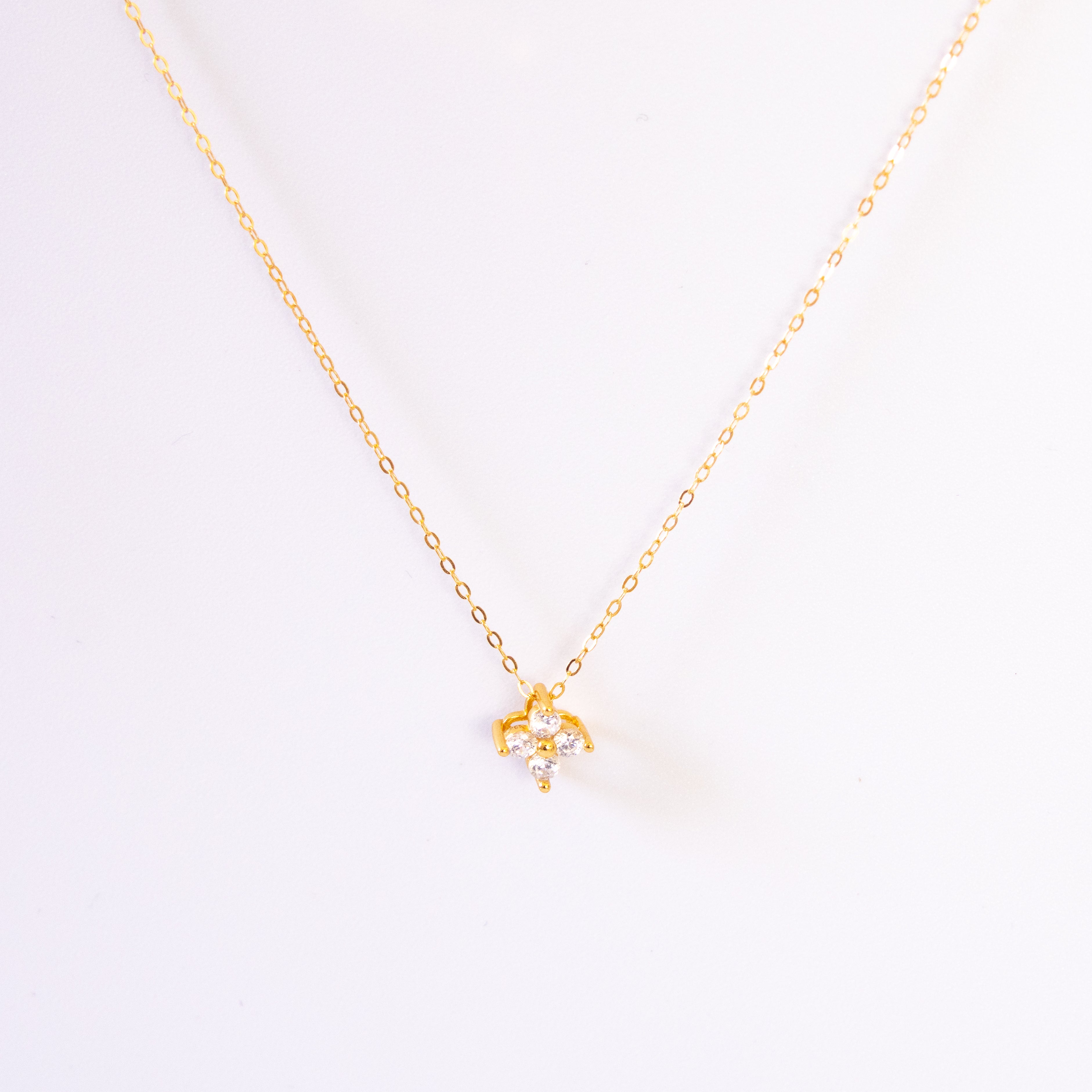 Collier Zoé – Acier inoxydable doré - Mineky Paris