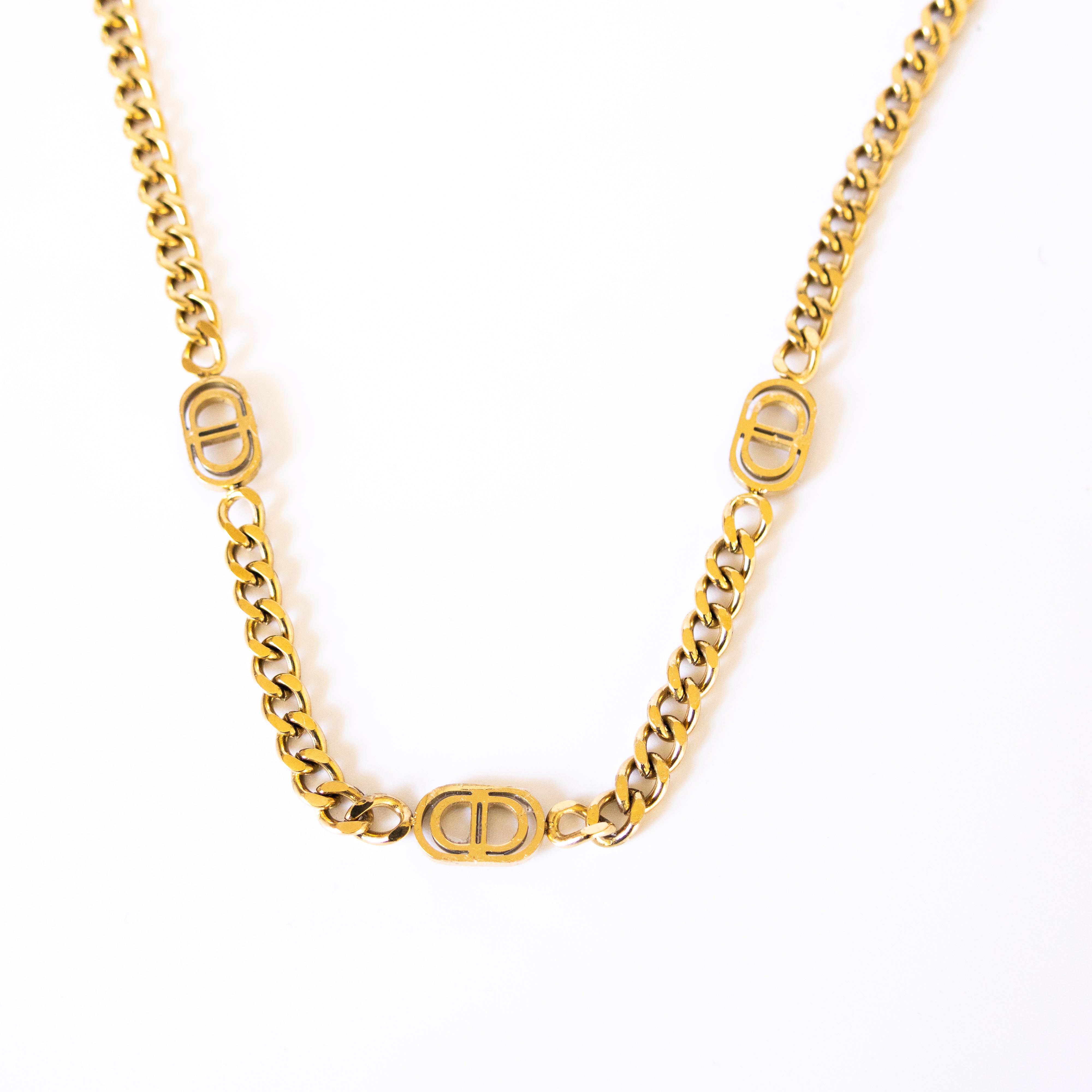 Collier Ruth – Acier inoxydable doré - Mineky Paris