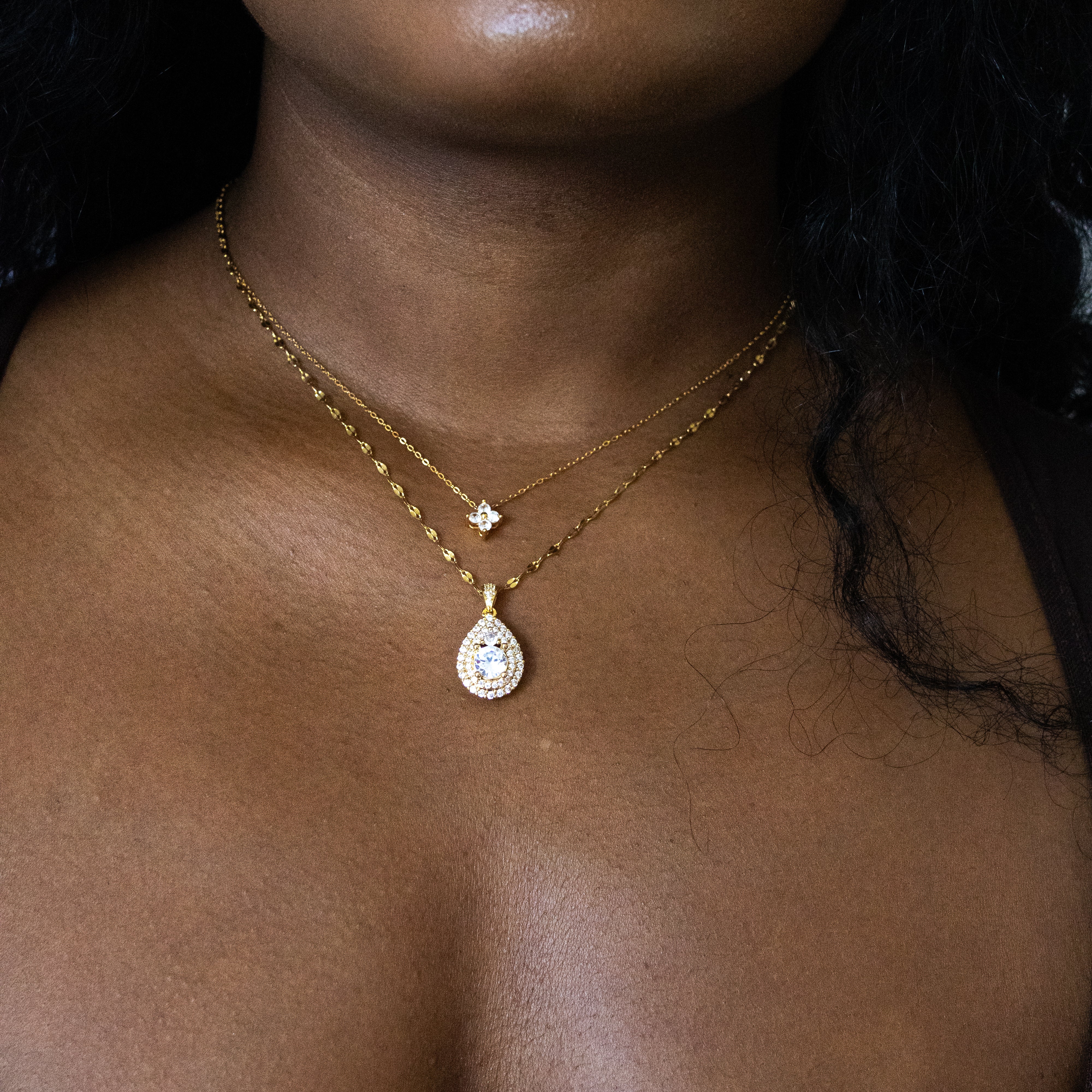 Collier Zoé – Acier inoxydable doré - Mineky Paris