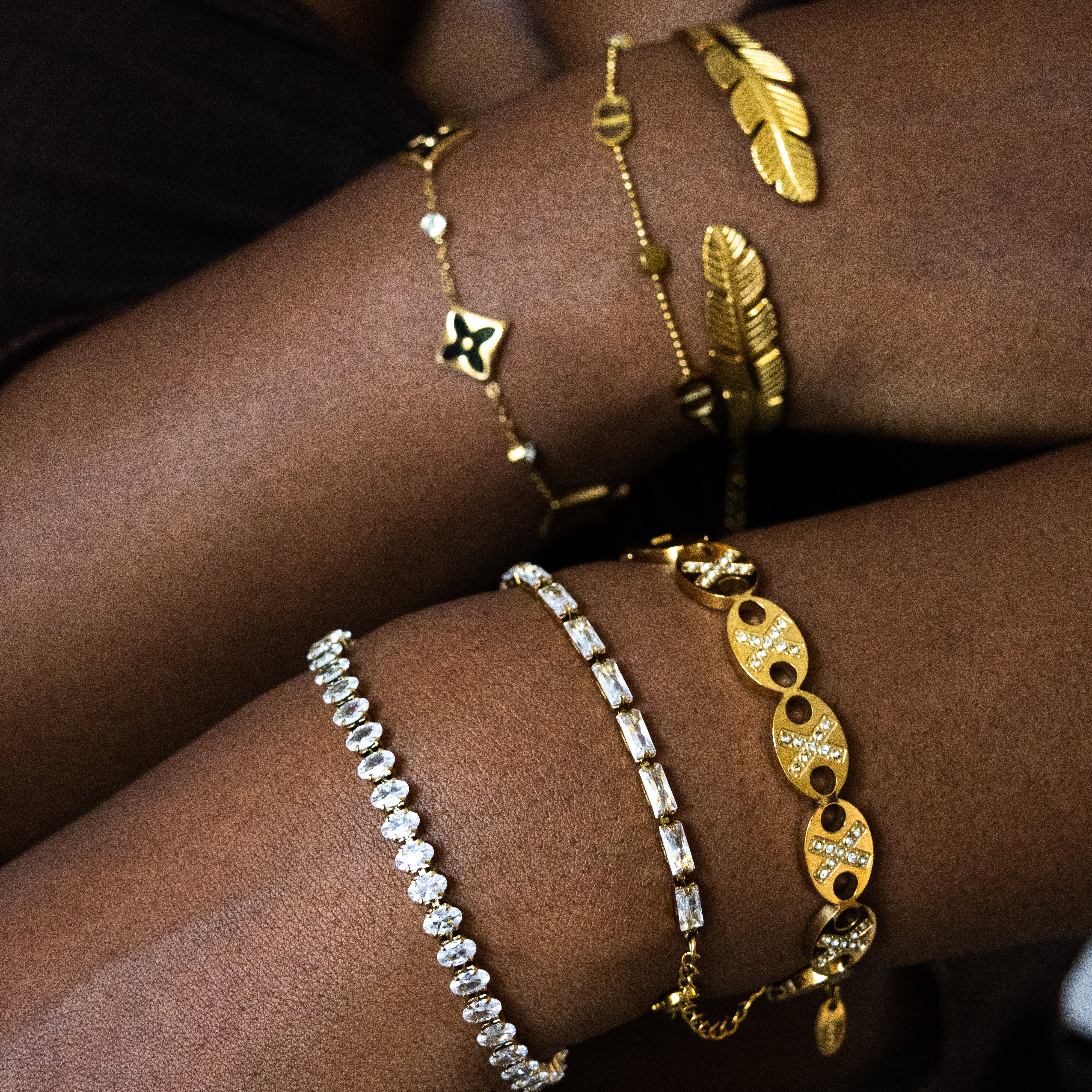 Bracelet June – tennis baguette intemporel - Mineky Paris