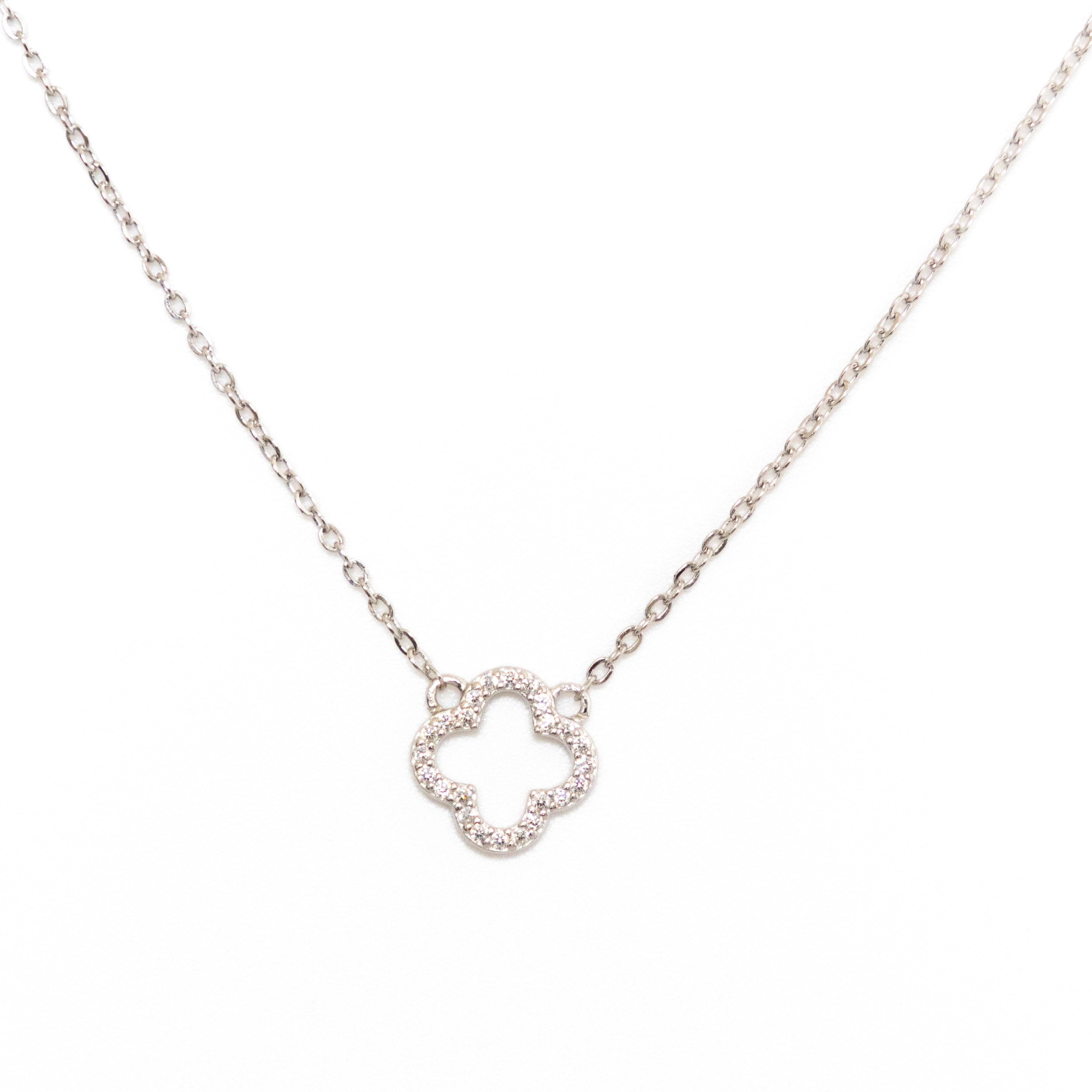 Collier Sonia – Trèfle ajouré doré - Mineky Paris